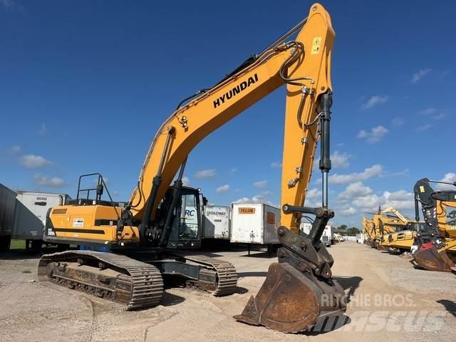 Hyundai HX380L Pelle sur chenilles