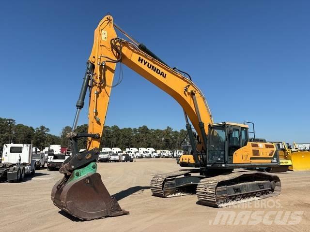 Hyundai HX380L Pelle sur chenilles