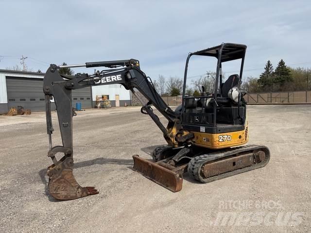 John Deere 27D Pelle sur chenilles