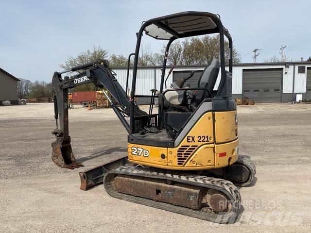 John Deere 27D Pelle sur chenilles