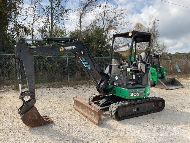 John Deere 30G Pelle sur chenilles