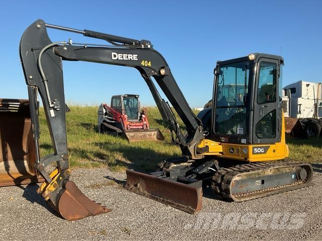 John Deere 50G Pelle sur chenilles
