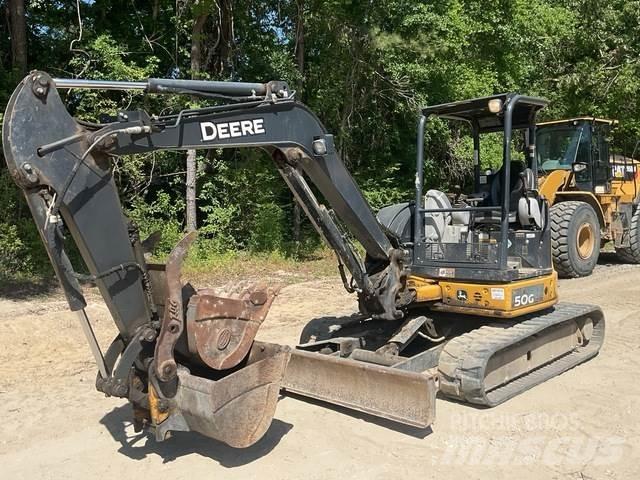 John Deere 50G Pelle sur chenilles
