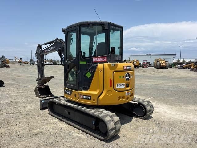 John Deere 50G Pelle sur chenilles