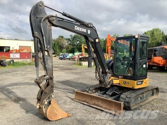 John Deere 50G Pelle sur chenilles