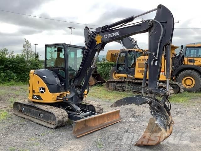John Deere 50G Pelle sur chenilles