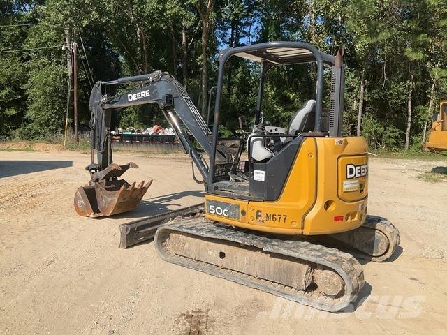 John Deere 50G Pelle sur chenilles