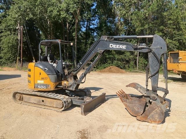 John Deere 50G Pelle sur chenilles