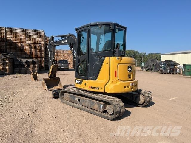 John Deere 50G Pelle sur chenilles