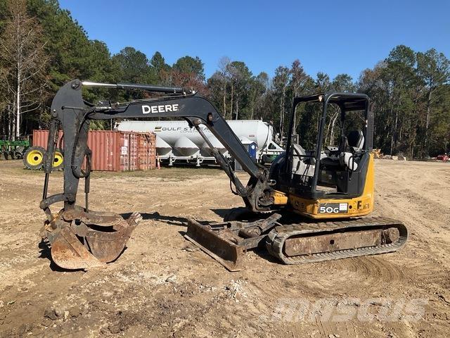 John Deere 50G Pelle sur chenilles