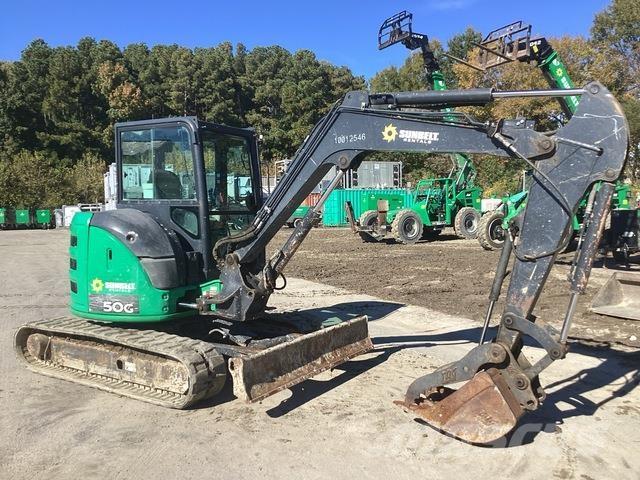 John Deere 50G Pelle sur chenilles