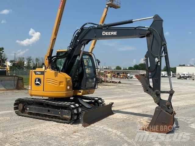 John Deere 75G Pelle sur chenilles