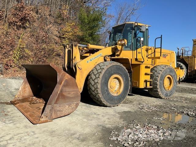 Kawasaki 90ZV Chargeuse sur pneus