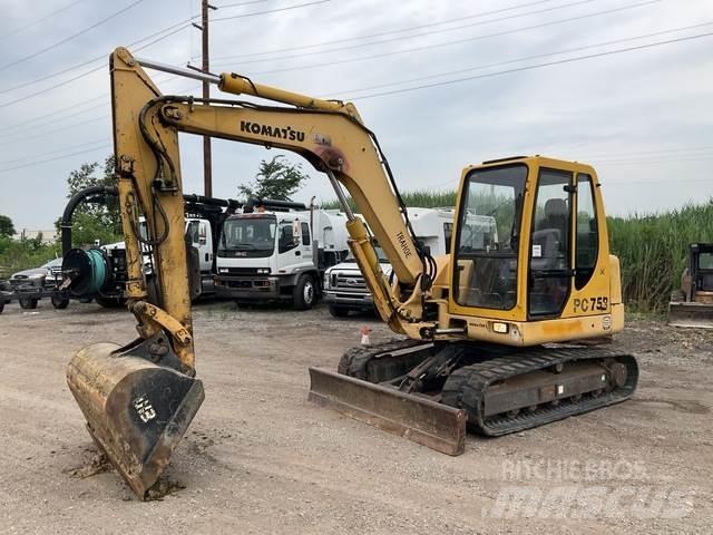 Komatsu PC75R Pelle sur chenilles
