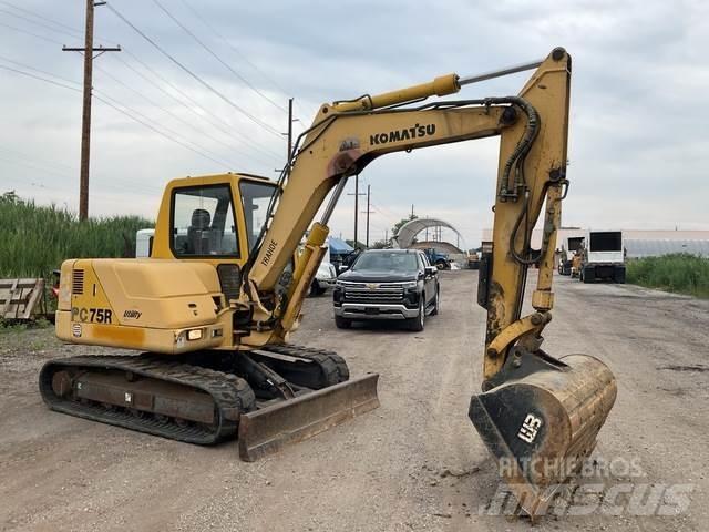 Komatsu PC75R Pelle sur chenilles