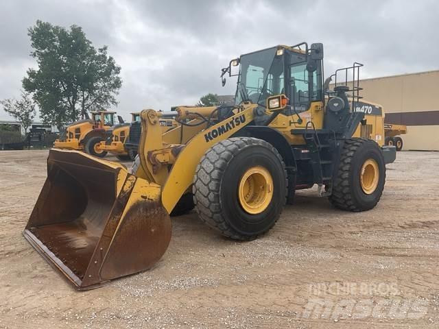 Komatsu WA470 Chargeuse sur pneus
