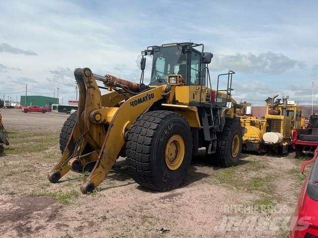 Komatsu WA500 Chargeuse sur pneus