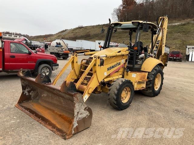 Komatsu WB140 Tractopelle