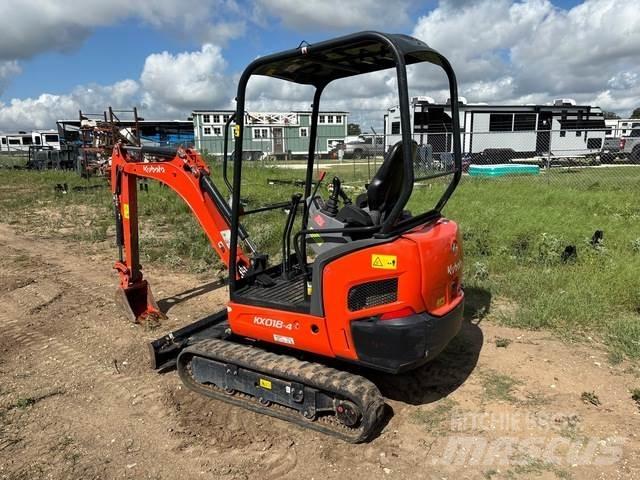 Kubota KX018-4 Pelle sur chenilles