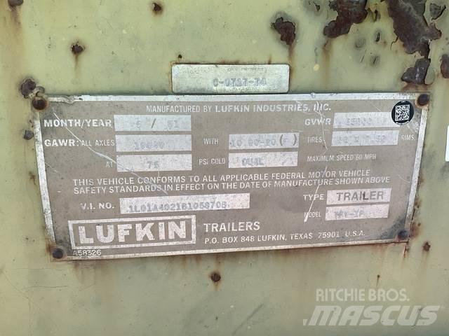 Lufkin TFV-IP Remorque Fourgon