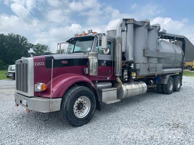 Peterbilt 367 Camion aspirateur, Hydrocureur