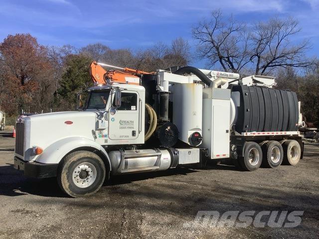 Peterbilt 367 Camion aspirateur, Hydrocureur