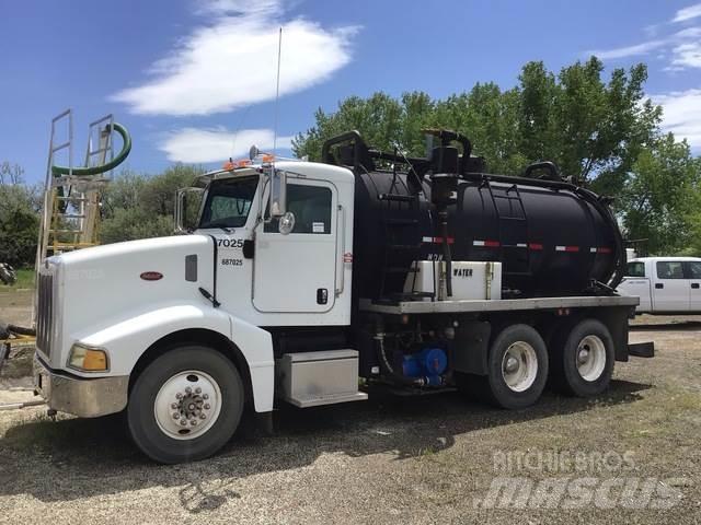 Peterbilt 385 Camion aspirateur, Hydrocureur