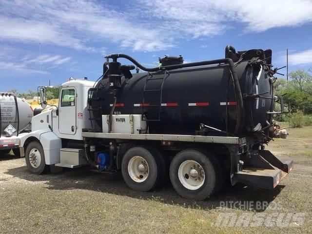 Peterbilt 385 Camion aspirateur, Hydrocureur