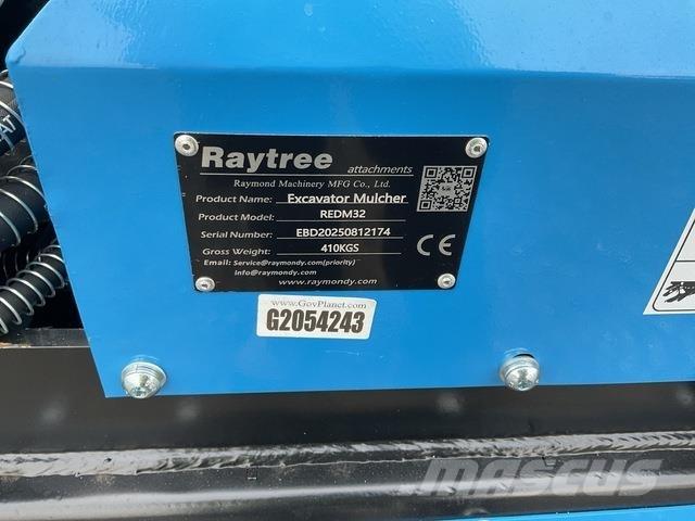  Raytree REDM32 Autres outils de préparation du sol