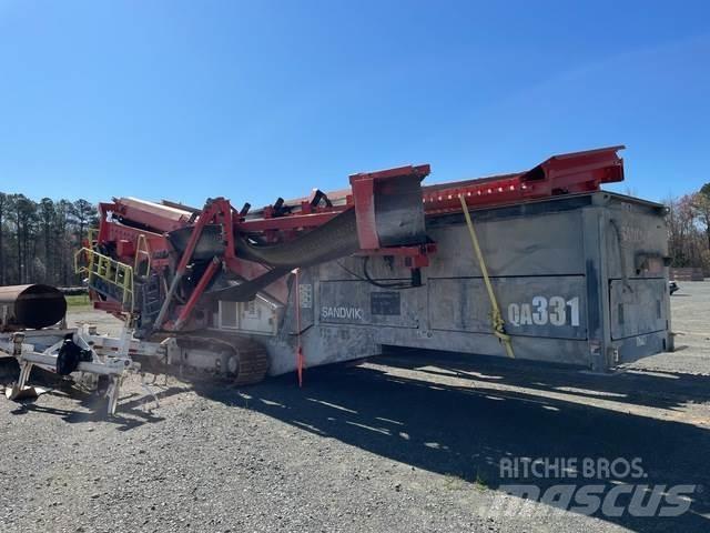Sandvik QA331 Crible