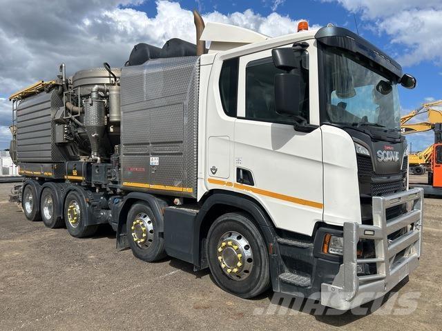 Scania R620 Camion aspirateur, Hydrocureur