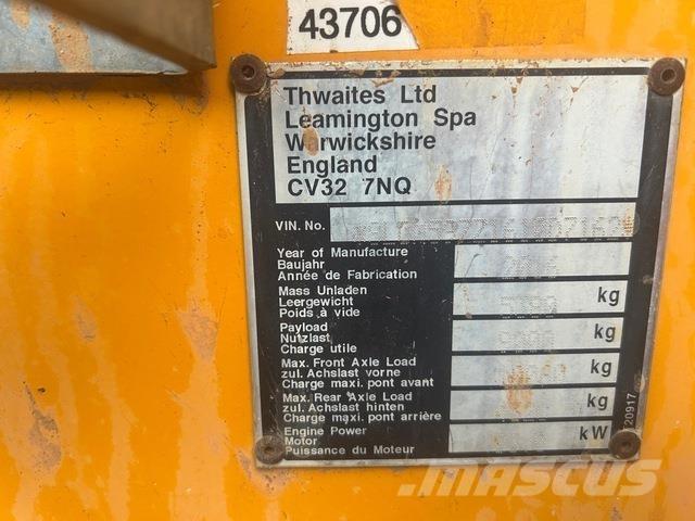 Thwaites  Mini tombereau