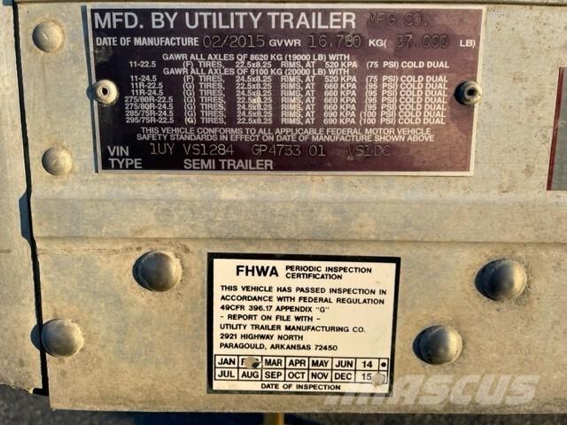 Utility VS1DC Remorque Fourgon