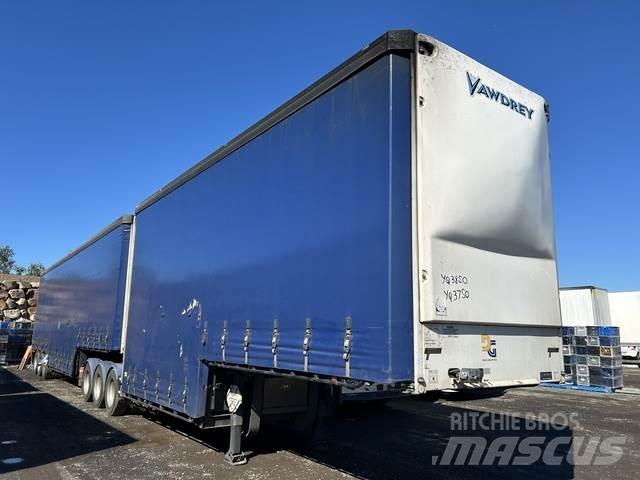 Vawdrey  Remorque à rideaux coulissants (PLSC)