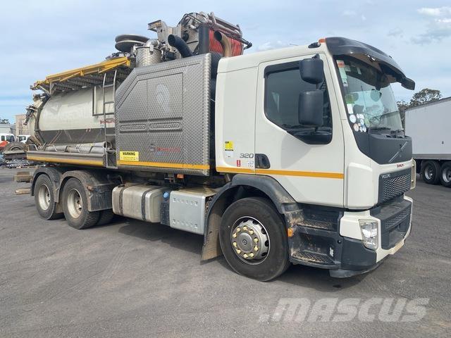 Volvo FE8 Camion aspirateur, Hydrocureur