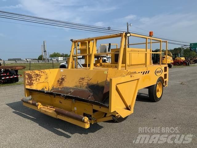 Weiler W330 Accessoires pour matériels travaux routiers
