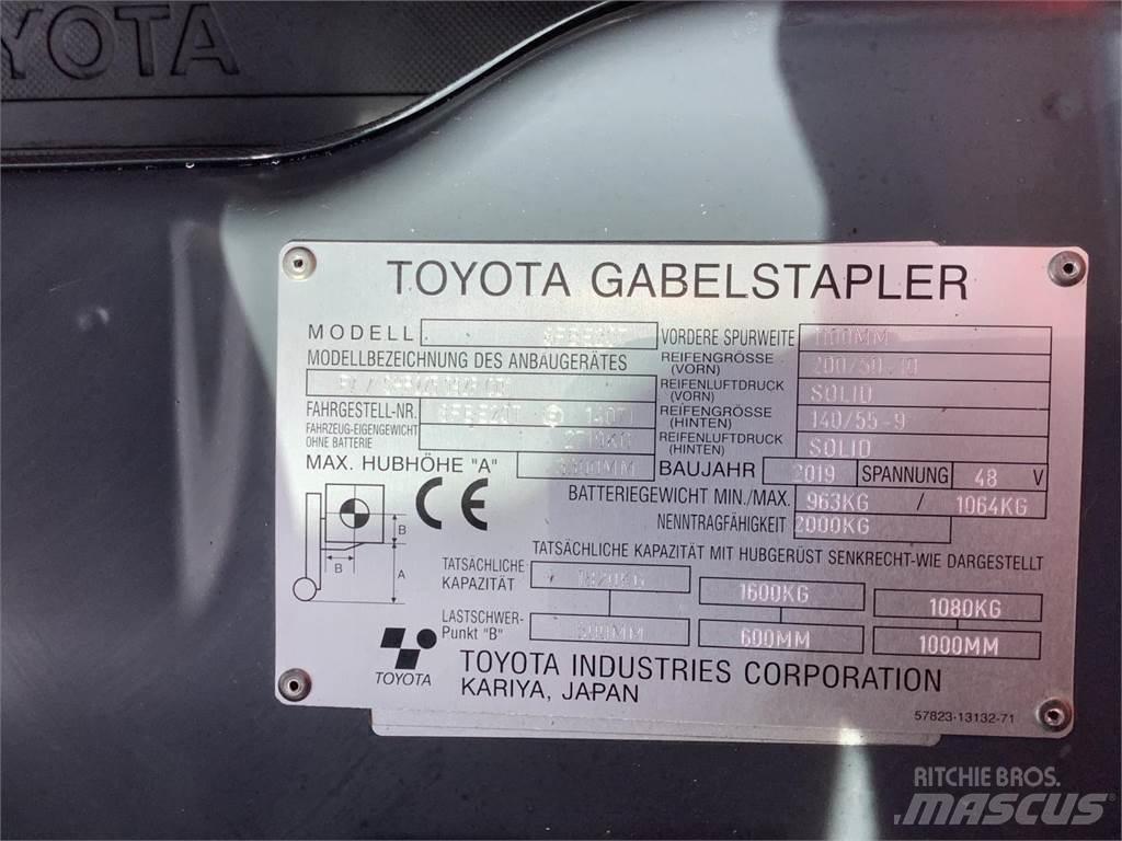 Toyota 8FBE20T Chariots élévateurs électriques