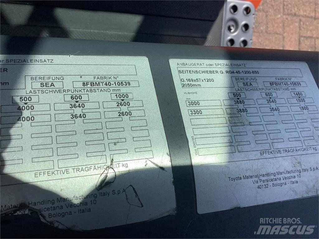 Toyota 8FBMT40 Chariots élévateurs électriques