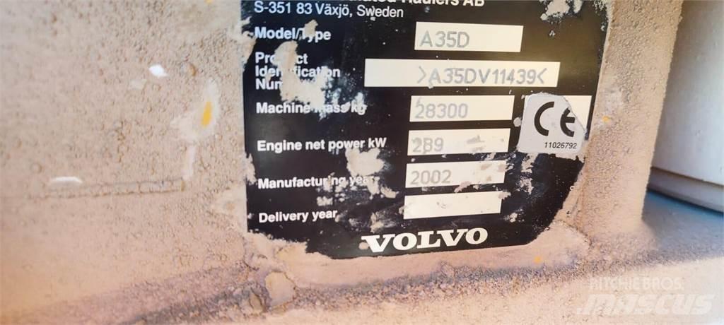 Volvo A35D Tombereau articulé