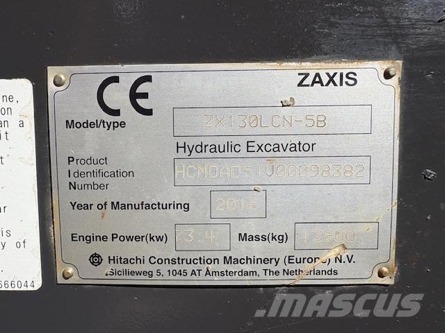 Hitachi ZX130-5 Pelle sur chenilles