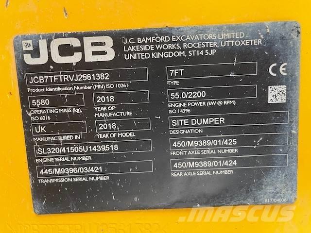 JCB 7T-1 Mini tombereau