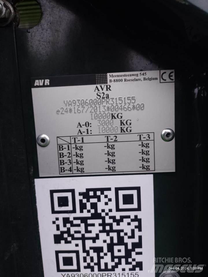 AVR SPIRIT 9200 Moissoneuse de Pomme de Terre