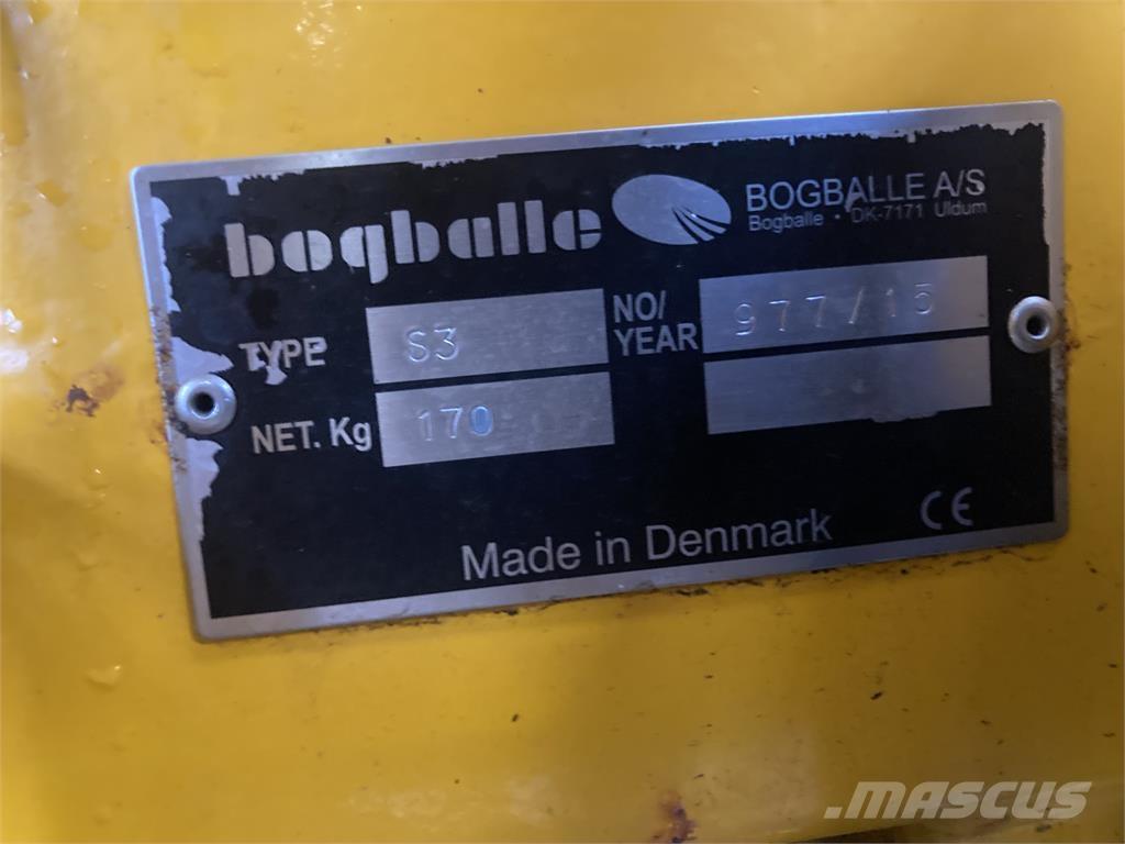 Bogballe S3 Sableuse et saleuse