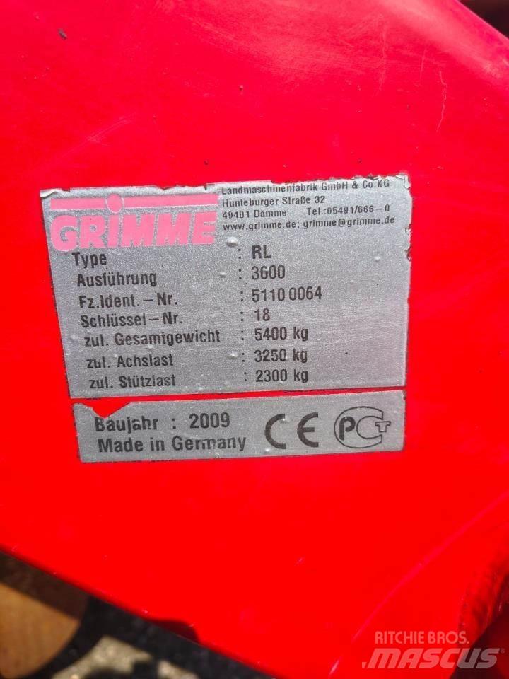 Grimme RL3000 Décompacteur, sarcleur