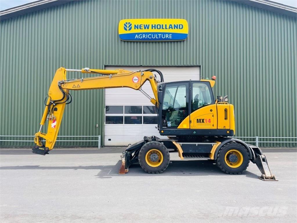 Hydrema MX14 Pelle sur pneus