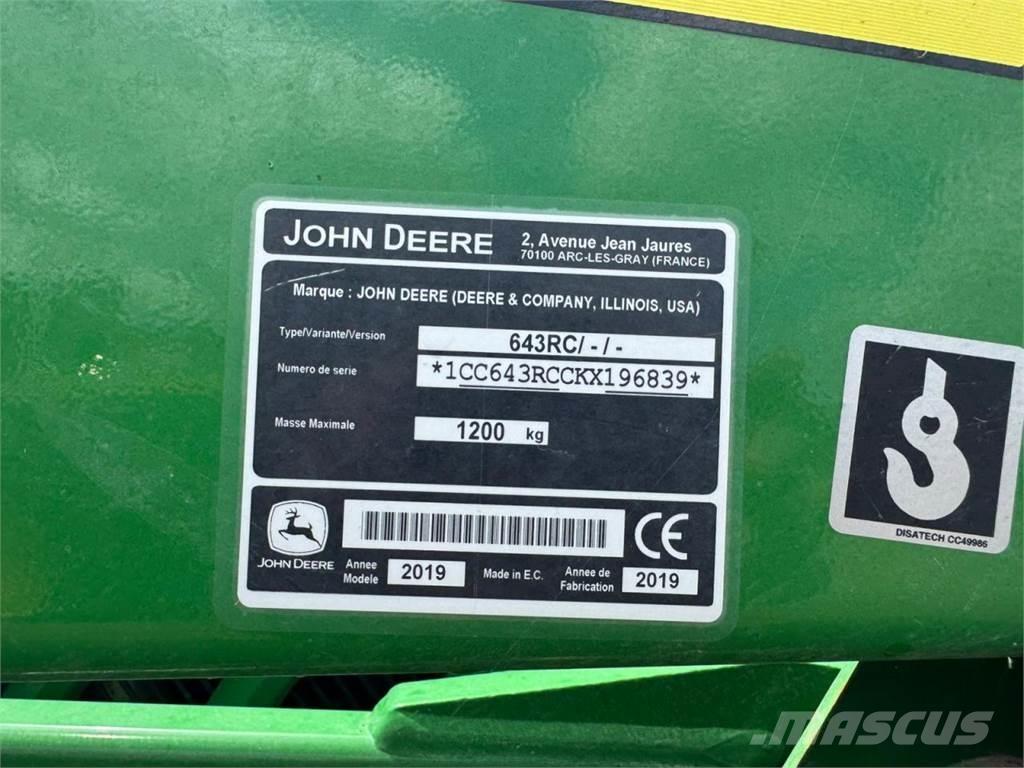 John Deere 6155M Tracteur