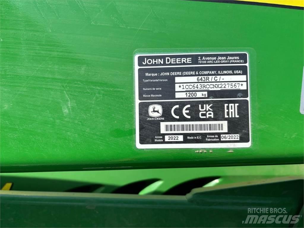 John Deere 6155M Tracteur
