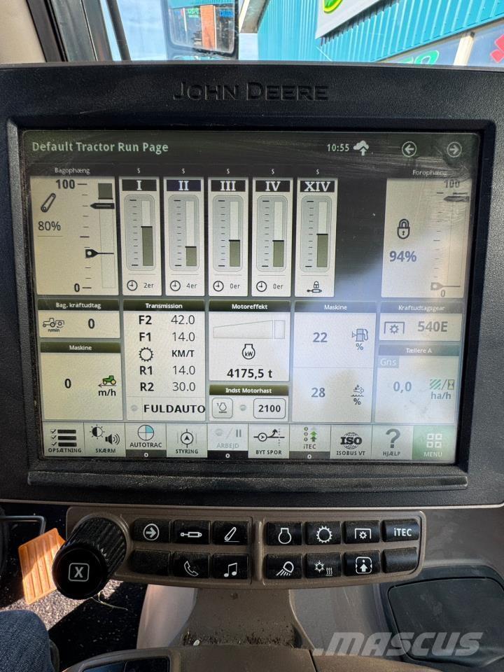 John Deere 6195R Tracteur