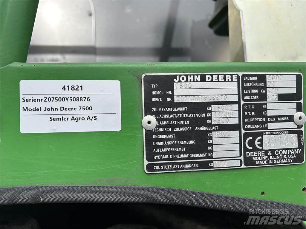 John Deere 7500 Ensileuse occasion
