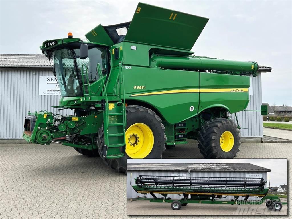 John Deere S685I Moissonneuse batteuse